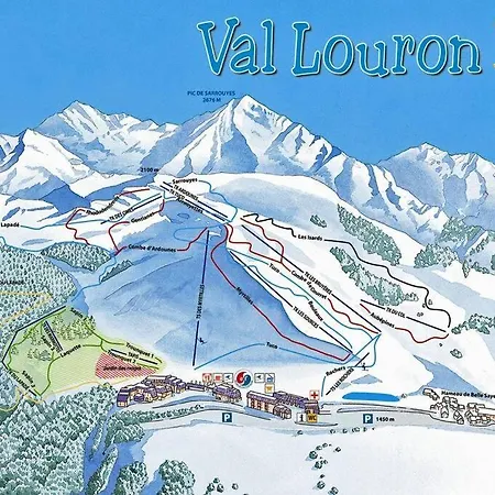 Appart 4-6 Pers Au Pied Des Pistes - Val Louron Genos Exterior photo