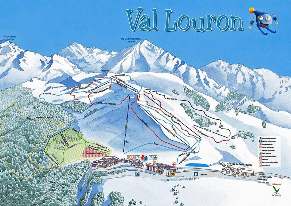 4-6 Pers Au Pied Des Pistes - Val Louron * Genos